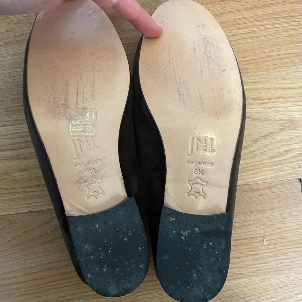 J. McLaughlin Brown Suede Loafers - Picture 2 of 4